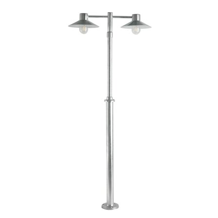 Norlys Lund 275 Armatur til stang E27, 106W, IP54 Galvaniseret, Belysning