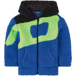 Kids - Diesel Blue Teddy Hoodie 8 years - Coats and jackets - 8 years - Blue