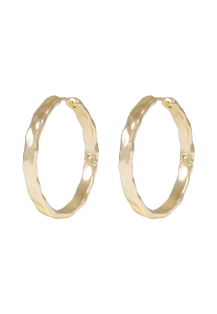 SNÖ of Sweden Domino Ring Ear 30mm Örhängen Dam Guld ONESIZE