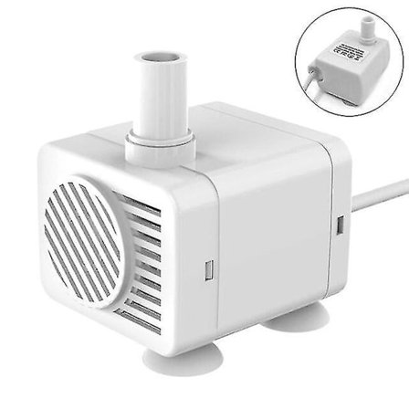 Vandpumpe til katte og hunde drikkefontæne skål børstesløs nedsænket pumpe automatisk drikketilbehør kompatibel med Xiaomi Cat Drink Pump Led