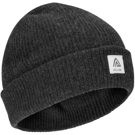 Aclima Reborn Felted Beanie Dark Grey Melange