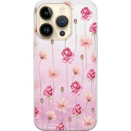 Kompatibel Mobilcover til Apple iPhone 14 Pro Rose Petal Whisper