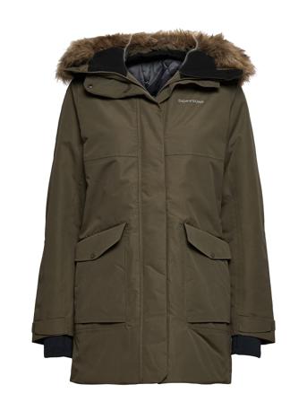 Martine Wns Parka 2 Green Didriksons