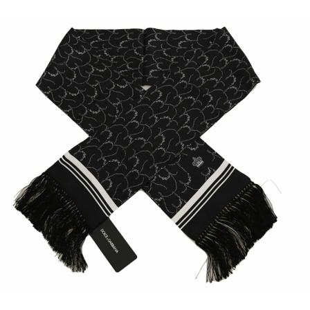 Dolce & Gabbana - Halsdukar - Svart - Herr - Storlek: One Size, Herr, Storlek: ONE SIZE