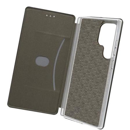 Fodral för Samsung Galaxy S24 Ultra Flip-korthållare Videostöd mörkgrå Grå