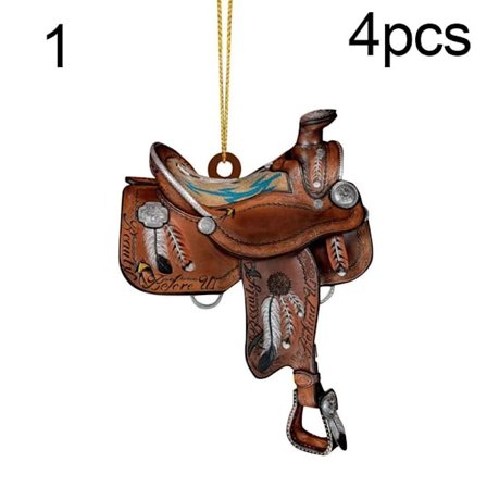 4 stk Bakspejl vedhæng Bil hængende ornament 1 1