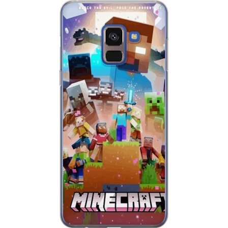Kompatibel Mobilcover til Samsung Samsung Galaxy A8 (2018) Minecraft