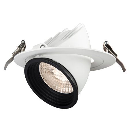 Hide-a-Lite Focus Point Maxi Downlight 24°, 3000 K OnOff, med ledningssett, Belysning