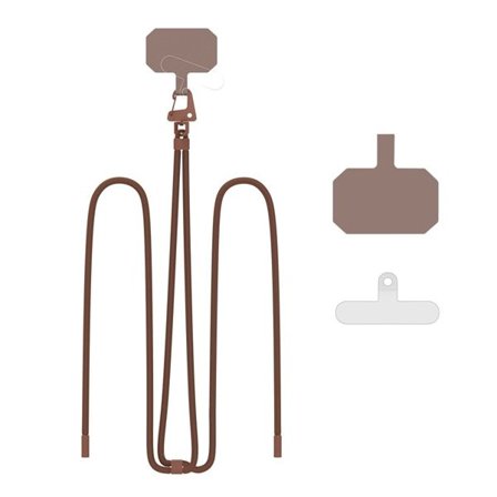 Tech-Protect C5S Rope Crossbody Strap Leash - Brun