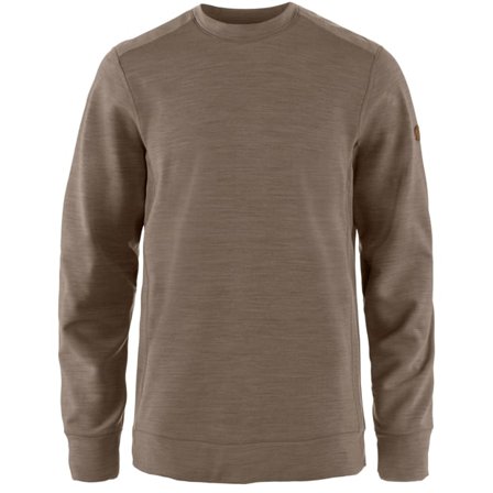Fjällräven Keb Fleece Crew Neck XXL - male - Suede Brown - Fleece