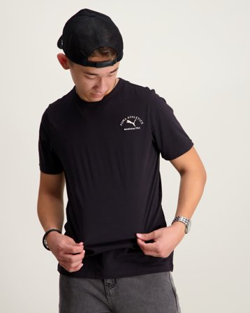 Puma PUMA CLASS Graphic Tee B Musta T-paidat Pojat - Kids Brand Store