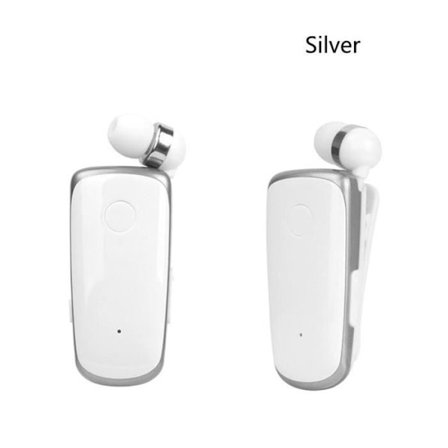 K39 Mini Bärbara Trådlösa Hörlurar Bluetooth 4.1 In-Ear Headset Vibrerande Slitagevarning Klämma Händer [DD1F93C]