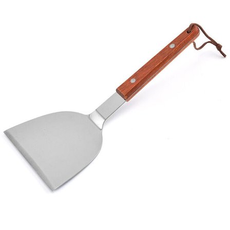 Sæt med 1 plancha-spatler, plancha-redskaber til plancha-grill(27,3cm)