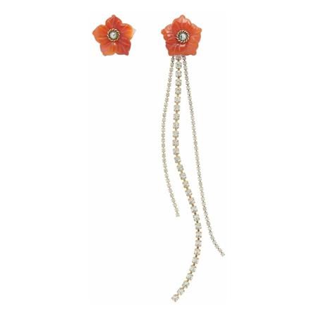 Ulla Johnson Diana Earrings Orange, Dame Øreringe, Størrelse: ONE Size