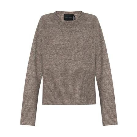 Birgitte Herskind, Round-neck Knitwear Grijs, Dames, Maat:S