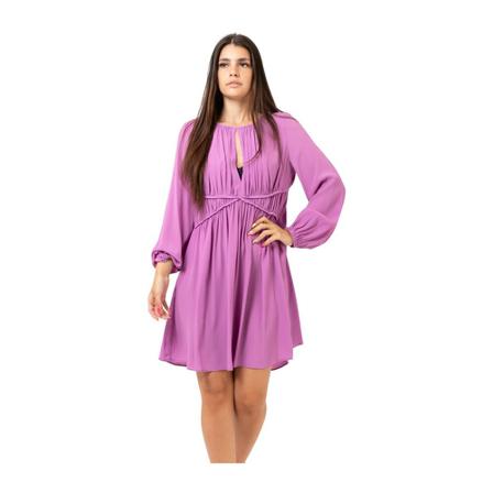 Semicouture - Klänningar - Rosa - Dam - Storlek: M, Dam, Storlek: M