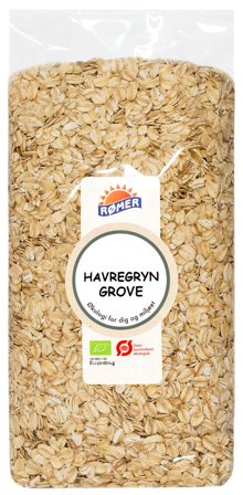 Rømer Havregryn Grove Ø 750 g, Helse & Madvarer, Gryn, Flager & Drys, Drys
