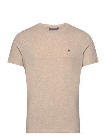 James Tee Designers T-shirts Short-sleeved Beige Morris