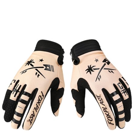 Åndbare letvægts anti-slip handsker med fuld finger og touchscreen til ridning, landevejsløb, klatring (M, Khaki)