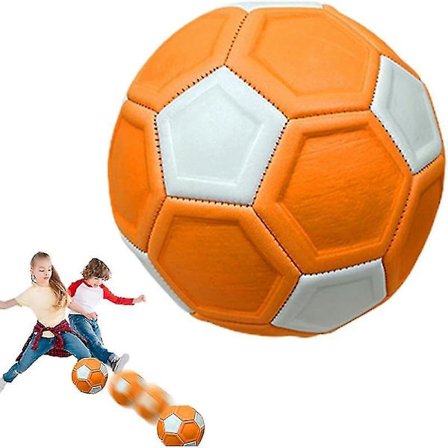 Curve Fodbold 20cm Eva Gummi Swerve Bold Fleksibel Elastisk Kicker Bold Til Drenge Piger Teenagere Børn