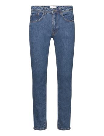 Slhslim Leon172 6009 M. Blue St O Bottoms Jeans Slim Blue Selected Homme