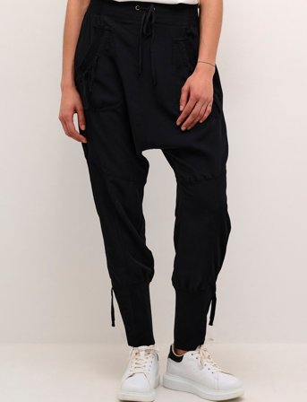 Cream Nanna Pants - Black - 40