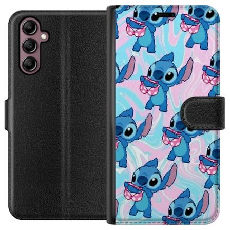 Samsung Galaxy A14 5G Lompakkokotelo Stitch Retro