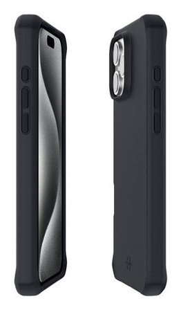 MOBILIS SPECTRUM_R CASE FOR IPHONE 16 PRO - SOLID BLACK MAT - SOFT BAG ACCS