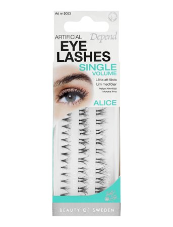 Depend Cosmetic Pe Eyelashes Alice - Nude - ONE SIZE