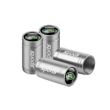 4 kpl Auton pyörän renkaan venttiilin korkit Rengasventtiilin suojus Pultattavat lisävarusteet Land Rover Range Rover L322 Sport Discovery 4 