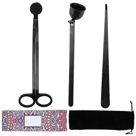 Lys Værktøjssæt Trimning Ren Sikker Brænding Elegant Udsøgt Design Lysvæge Trimmer