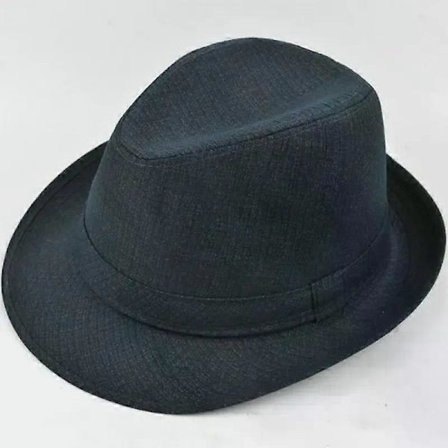 Miesten syys- ja talvihatut, Top Jazz -ruudullinen hattu, aikuisten knallihatut, tummansininen ruudullinen