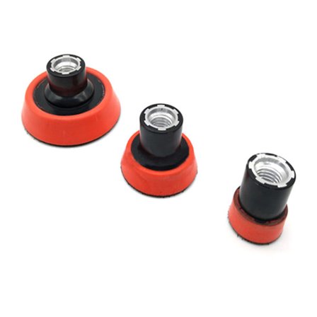 Højhastigheds blødkantet bakke selvklæbende skive 1/2/3 tommer polermaskine uldhjul klæbeskive til slibning