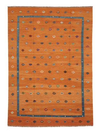 Kelim Nimbaft Teppich Moderner Großer (Wolle, Afghanistan)