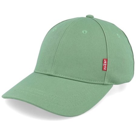 Levi's - Grön adjustable Keps - Classic Twill Red Tab Baseball Cap Medium Green Adjustable @ Hatstore