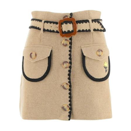 Cormio - Minikjolar - Beige - Dam - Storlek: S, Dam, Storlek: S