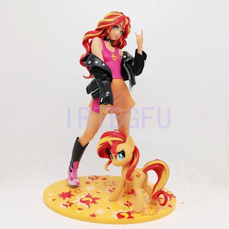My Little Pony Princess Celestia Twilight Sparkle Pinkie Pie Japansk Anime PVC Action Collection Modellleker for Barn (20-25 cm)
