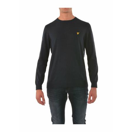 Lyle & Scott Long Sleeve Tops Blå, Herre