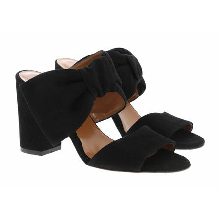 Paris Texas, Sandals Zwart, Dames, Maat:38 EU,suede