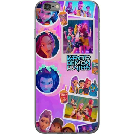 Kompatibel Mobilcover til Apple Apple iPhone 6 Kawaii KPop Demon Hunters vinyl samleobjekt