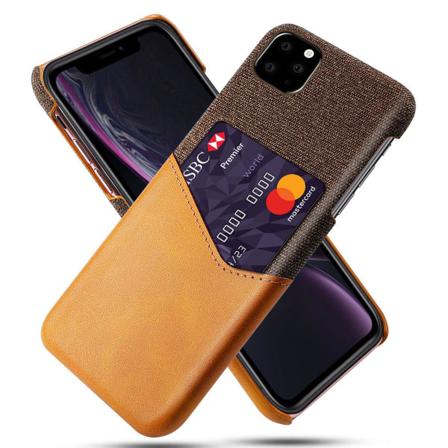 Mobilskal Med Korthållare Till Iphone 11 Pro - Brun Brun