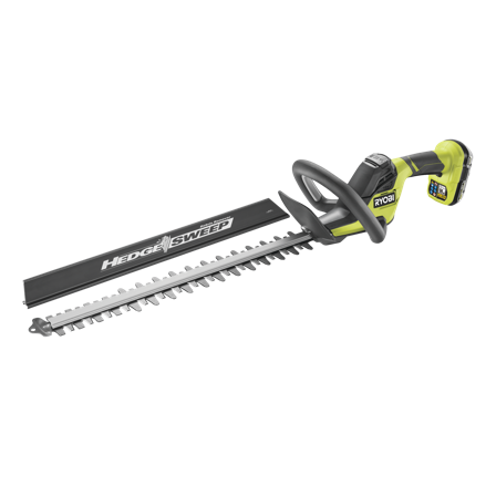 Ryobi RY18HT50A-120 Häcksax med batteri och laddare, Trädgårdsmaskiner
