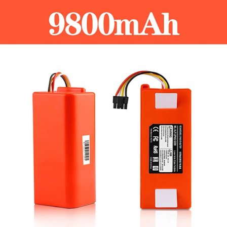 100 % alkuperäinen BRR-2P4S-5200S robottipölynimurin vaihtoakku Xiaomi Roborock S55 S60 S65 S50 S51 S5 MAX S6 osiin