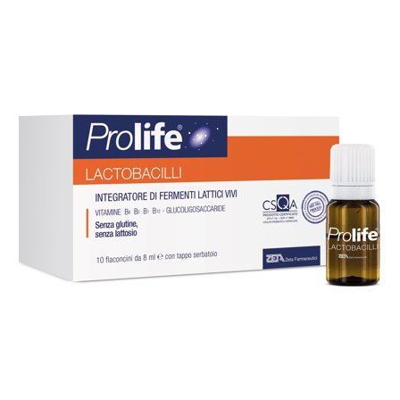 Prolife Lactobacilli 10 Flaconi 8ml: Integratore per la Flora