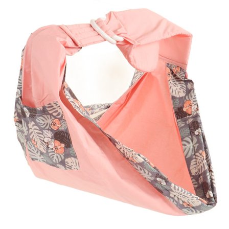 Lett Pustende Justerbar Kryss Kropp Baby Sling Bæreveske for Postnatale Mødre Rosa