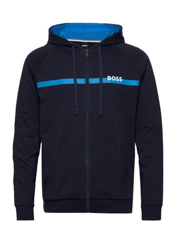 Authentic Jacket H Hoodie Trøje Blå BOSS