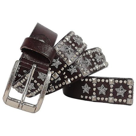 Mænds Læderbælte med Automatisk Klikspænde