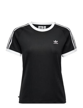 Adicolor Classics Slim 3-Stripes T-Shirt T-shirts & Tops Short-sleeved Svart Adidas Originals