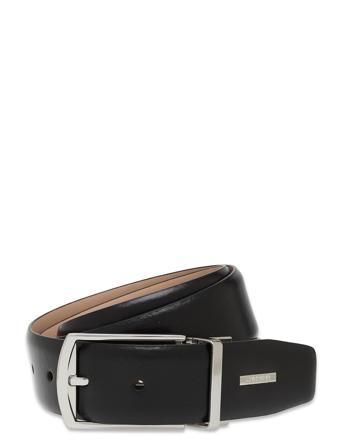 Adj Domed 35Mm Accessories Belts Classic Belts Sort Calvin Klein