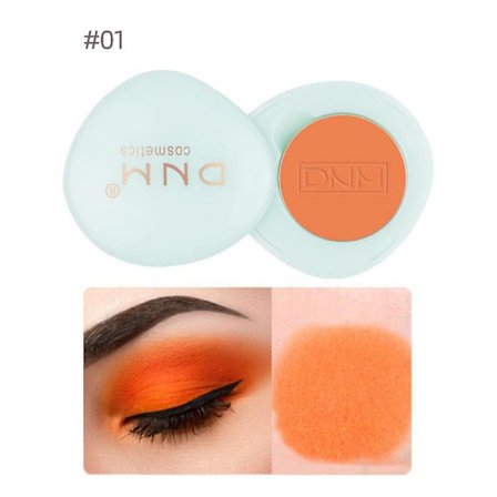 Dnm 30 farver Monokrom Øjenskygge Palet Perlemor Mat Glitrende Pudder Lysnende Reparerende Silkeorm Jord Øjenskygge